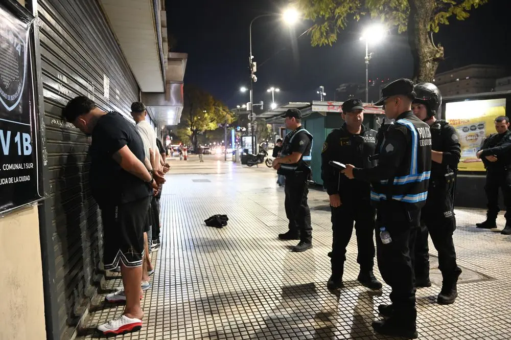 Siete detenidos por robos durante la protesta en Plaza de Mayo